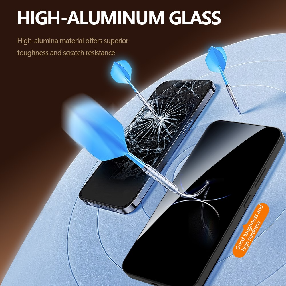 Pellicola protettiva per schermo Privacy Lereach per Xiaomi 17T Pro, Vetro Temperato, Full Glue, Set 2 pezzi