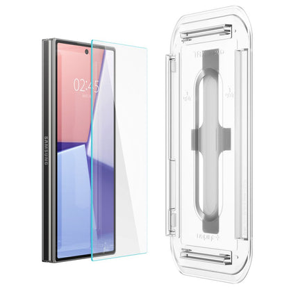 Pellicola protettiva Spigen EZ FIT per Samsung Galaxy Z Fold6 F956, vetro schermato, colla completa, set 2 pezzi, 2.5D, 2.5D, schermo esterno AGL07969 