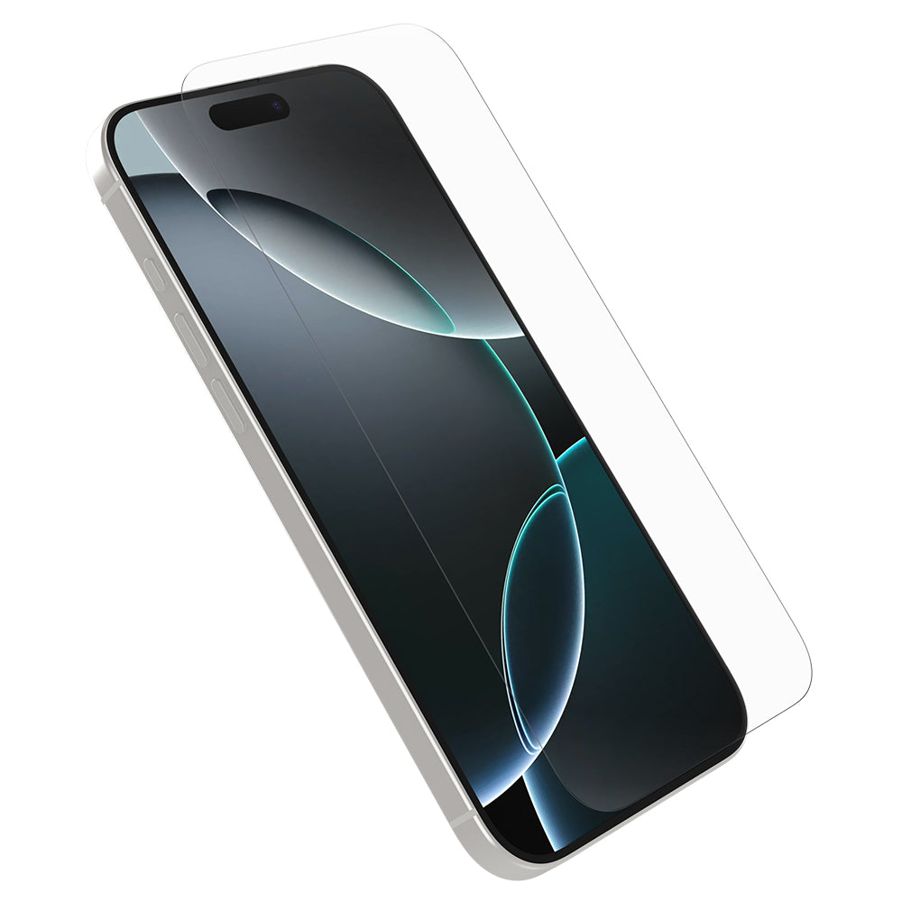 Pellicola protettiva per schermo Anank 1X Rinforzata per Apple iPhone 16, Vetro Temperato, Full Glue, 3D, Set da 10 pezzi