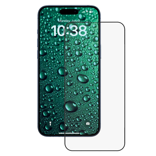 Pellicola Protettiva Schermo Anank 5X Rinforzata Invisibile per Apple iPhone 17 Air, Vetro Temperato, Full Glue, 3D, Nera