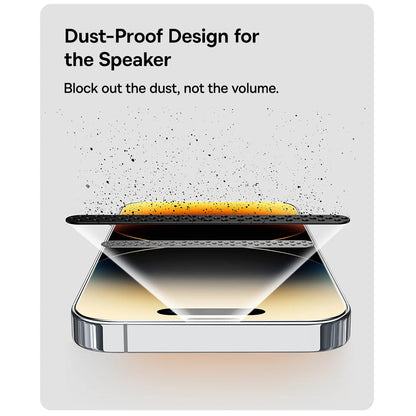 Pellicola Protettiva Schermo Anank 5X Reinforced per Apple iPhone 17 Pro, Vetro Temperato, Full Glue, 2.5D, Nera