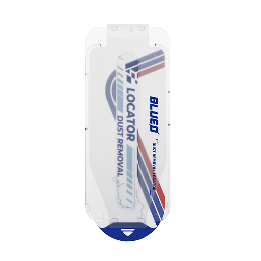 Pellicola protettiva per schermo Blueo Anti-Dust HD Applicator Pro per Apple iPhone 16 Pro Max, Vetro Temperato, Full Glue, Nero
