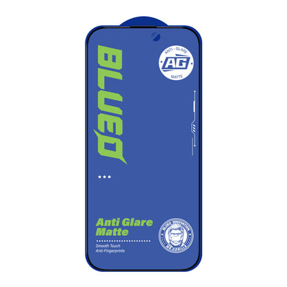Pellicola protettiva per schermo Blueo Anti-Glare per Apple iPhone 14 Pro Max, Vetro temperato, Full Glue, Nero