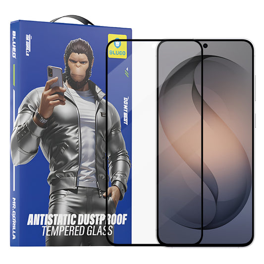 Pellicola protettiva Schermo Blueo Anti-Static HD per Samsung Galaxy S26 S942, Vetro Temperato, Full Glue, Nera