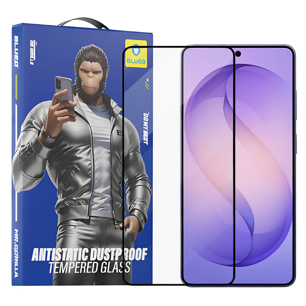 Pellicola protettiva Schermo Blueo Anti-Static HD per Samsung Galaxy S26 Ultra S948, Vetro Temperato, Full Glue, Nera