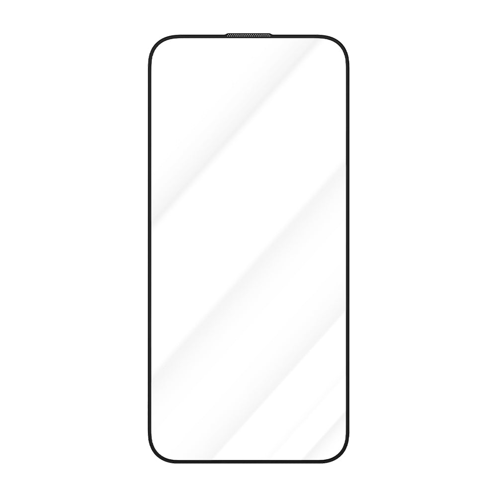 Pellicola protettiva per schermo Blueo Crystal Anti-Graffio per Apple iPhone 16 Pro Max, Vetro Temperato, Colla Totale, Nera