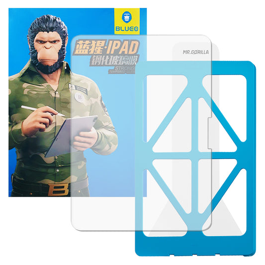 Pellicola protettiva per schermo Blueo HD Applicator Pro per Apple iPad Air 11 (2024), Vetro temperato, Full Glue