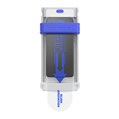 Pellicola protettiva per schermo Blueo HD Applicator Pro per Apple iPhone 16 Pro, Vetro temperato, Full Glue, 3D, Nero