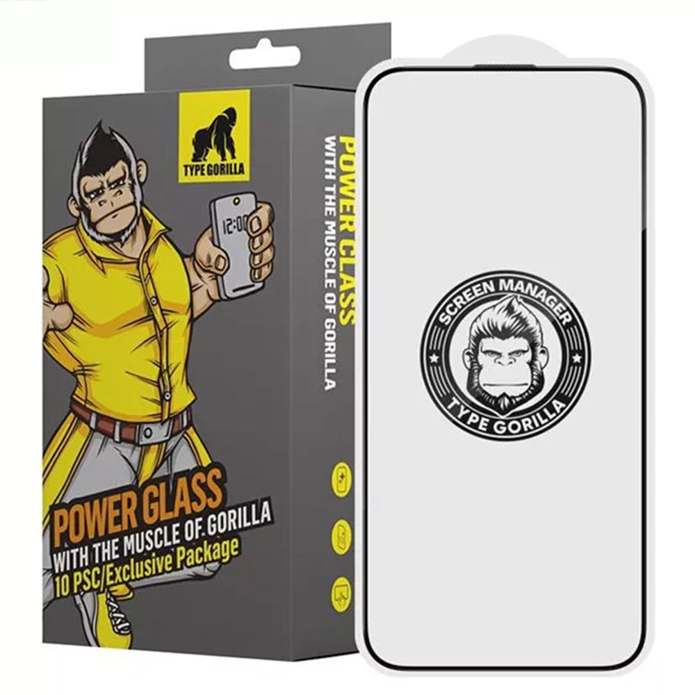 Pellicola protettiva Schermo Blueo HD per Apple iPhone 17 Air, Vetro Temperato, Full Glue, 2.5D, Set 5 pezzi