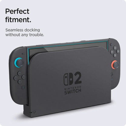 Pellicola Protettiva per Schermo Techsuit SwitchAura Applicator per Nintendo Switch 2, Vetro Temperato, Set 2 pezzi