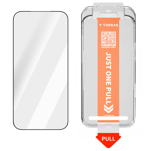Pellicola Protettiva Schermo Torras GlassGo Install Master per Apple iPhone 17 Air, Vetro Temperato, Full Glue