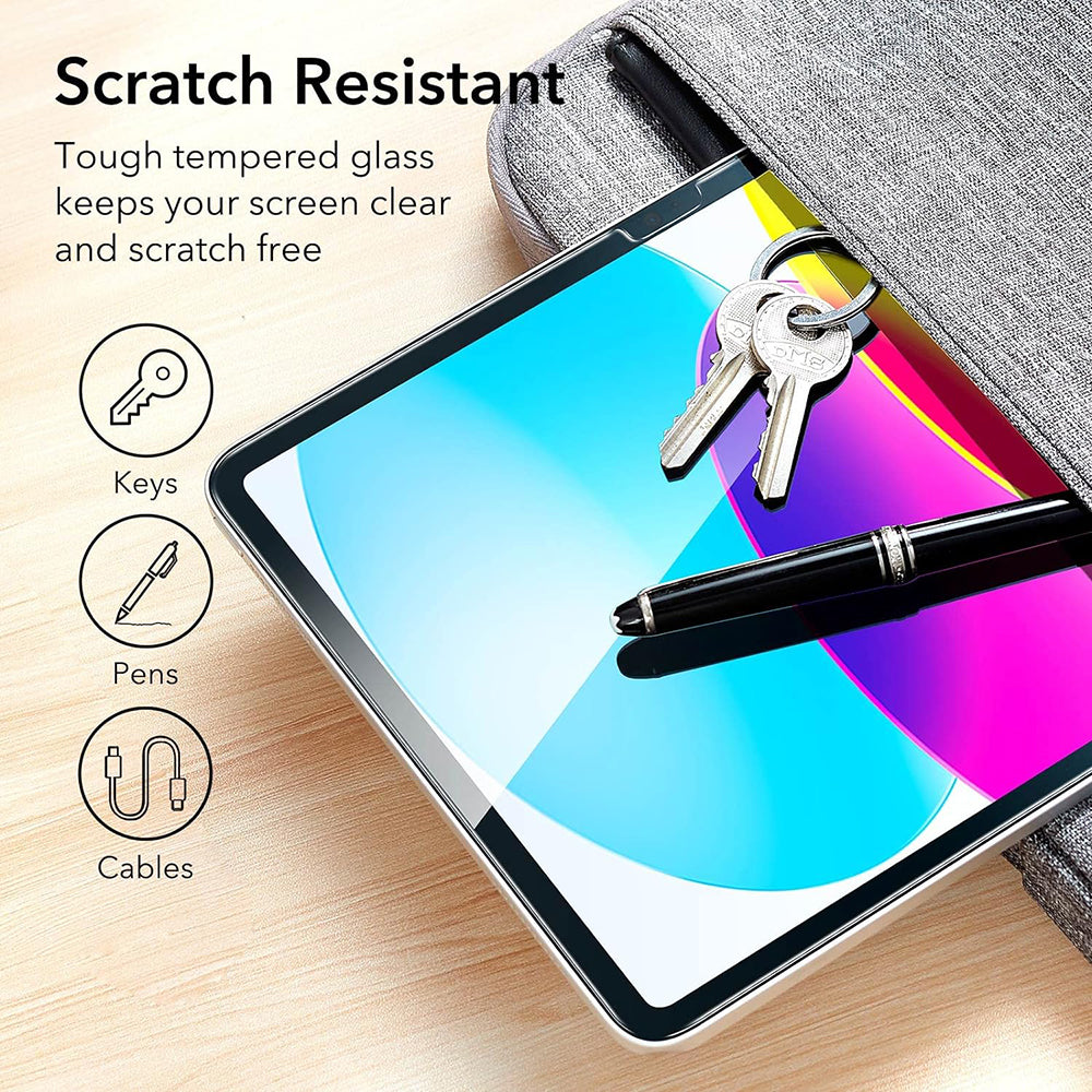 Pellicola Protettiva Schermo ESR per Apple iPad (2025) / (2022), Vetro Temperato, Full Glue, Set 2 pezzi