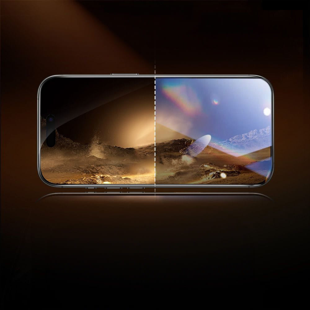 Pellicola Protettiva Schermo ESR UltraFit Armorite Pro per Apple iPhone 17 Pro, Vetro Temperato, Full Glue, Nera