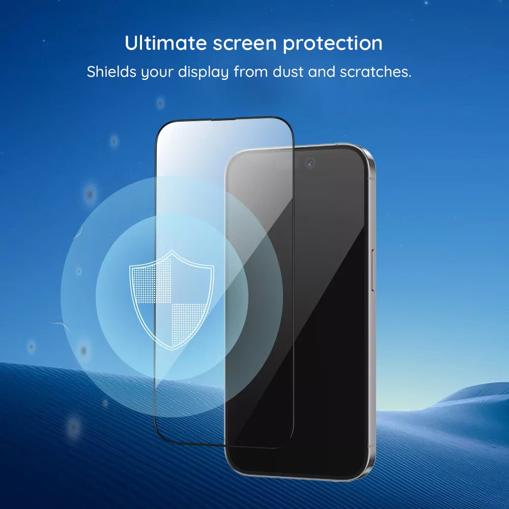 Pellicola protettiva per schermo esterno Blueo HD per Samsung Galaxy Z Fold8 Ultra F971 / Z Fold7 F966, vetro temperato, Full Glue, 2.5D, nero