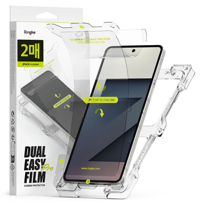 Pellicola Protettiva Interna Schermo Ringke Dual Easy Pro per Samsung Galaxy Z Flip7 F766, Plastica, Set 2 pezzi