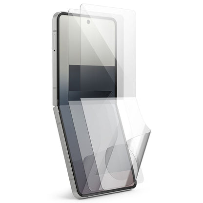 Pellicola Protettiva Interna Schermo Ringke Dual Easy Pro per Samsung Galaxy Z Flip7 F766, Plastica, Set 2 pezzi