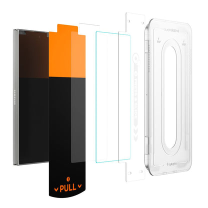 Pellicola Protettiva Esterna Schermo Spigen GlastR EZ FIT Pro HD per Samsung Galaxy Z Fold7 F966, Vetro Temperato, Full Glue AGL09580