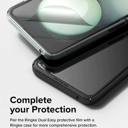 Pellicola Protettiva Interna Schermo Ringke Dual Easy per Samsung Galaxy Z Flip5 F731, Plastica, Set 2 pezzi