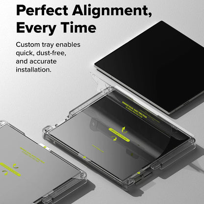 Pellicola protettiva per schermo interno Ringke Dual Easy Pro per Samsung Galaxy Z Fold7 F966, plastica, set da 2 pezzi