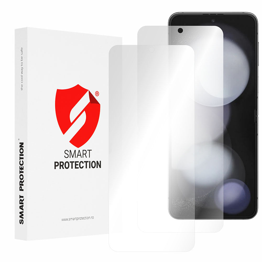 Pellicola protettiva per schermo interno Smart Protection Premium Classic per Samsung Galaxy Z Flip5 F731, plastica, set da 2 pezzi