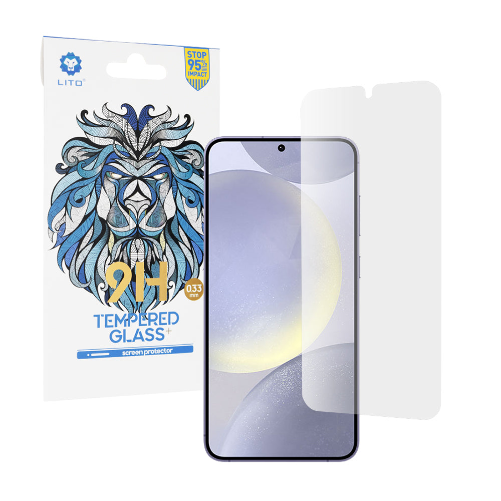 Pellicola protettiva per schermo Lito Classic Ultra Thin per Samsung Galaxy S25 Edge S937 / S25+ S936 / S24+ S926, Vetro temperato, Full Glue, 2.5D