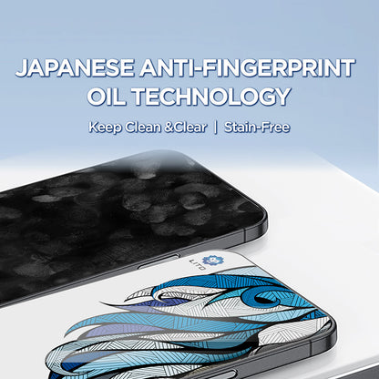 Pellicola Protettiva Schermo Lito D+ Max 4K per Apple iPhone 17 Pro, Vetro Temperato, Full Glue, Nera