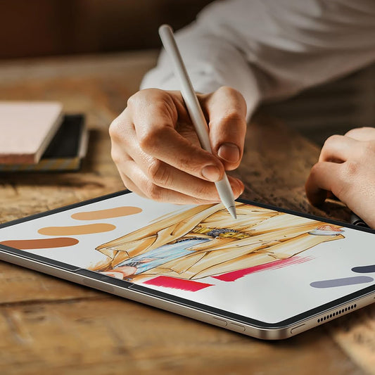 Pellicola Protettiva Schermo Matte ESR Paper Feel per Apple iPad Pro 13 (2024), Plastica, Set 2 pezzi