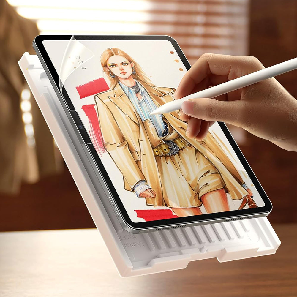 Pellicola Protettiva Schermo Matte ESR Paper Feel per Apple iPad Pro 13 (2024), Plastica, Set 2 pezzi