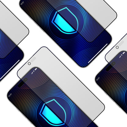 Pellicola Protettiva Schermo Matte Privacy 3MK HardGlass Max per Apple iPhone 17 Air, Vetro Temperato, Full Glue