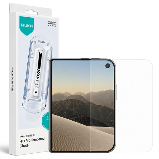 Pellicola protettiva per schermo esterno Nillkin H+ Pro con applicatore per Apple iPhone Duo, vetro temperato, adesivo integrale
