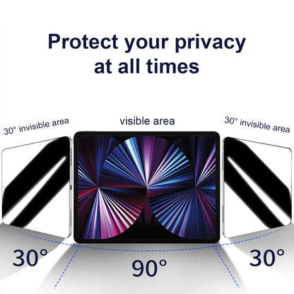 Pellicola protettiva per schermo Privacy Lito Classic per Apple iPad Air 11 (2026) / Air 11 (2025), Vetro Temperato, Full Glue, 2.5D