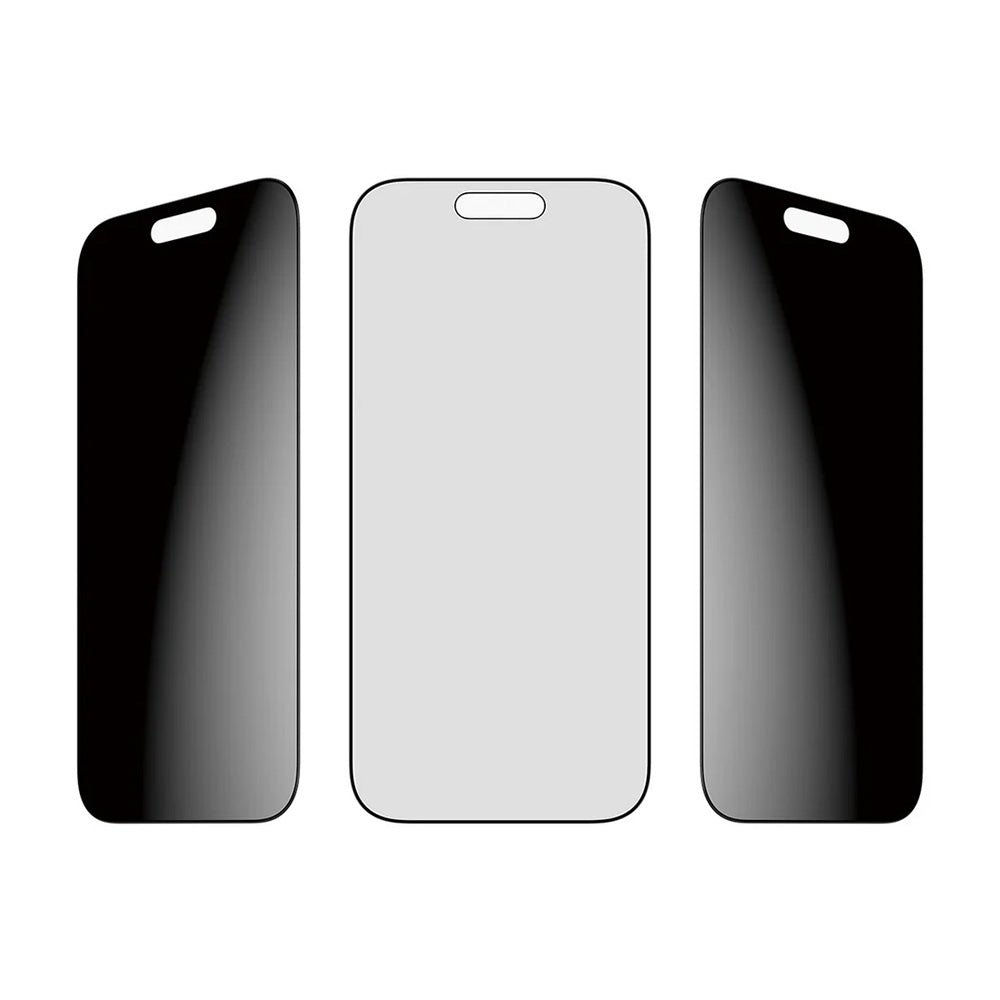 Pellicola Protettiva Schermo Privacy PanzerGlass Ultra-Wide Fit 2-Way EasyAligner per Apple iPhone 17 / 16 Pro, Vetro Temperato, Full Glue