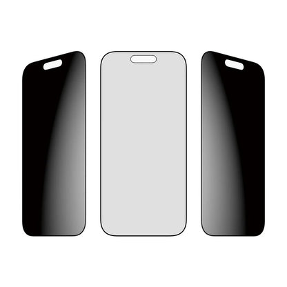 Pellicola Protettiva Schermo Privacy PanzerGlass Ultra-Wide Fit 2-Way EasyAligner per Apple iPhone 17 / 16 Pro, Vetro Temperato, Full Glue
