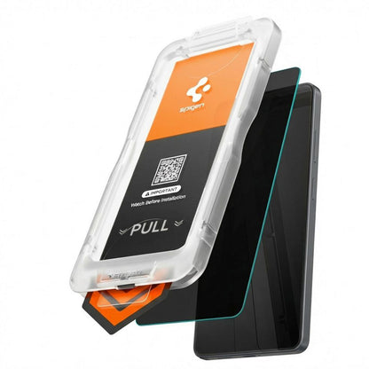 Pellicola Protettiva Privacy Spigen GlastR EZ FIT Pro HD per Samsung Galaxy S26 Plus S947, Vetro Temperato, Full Glue AGL11087