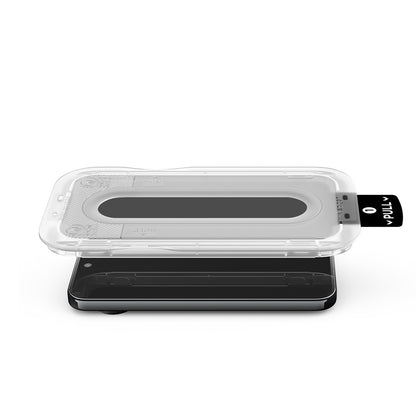 Pellicola protettiva per schermo Privacy Spigen GlastR EZ FIT Pro per Google Pixel 11 / 10, Vetro temperato, Full Glue, Set 2 pezzi AGL11546