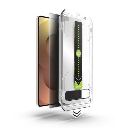 Pellicola Protettiva Schermo Privacy Techsuit TitanGlass CrystalHD per Samsung Galaxy S26, Vetro Temperato, Full Glue