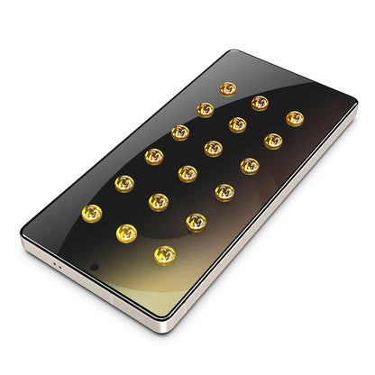 Pellicola Protettiva Schermo Privacy Techsuit TitanGlass CrystalHD per Samsung Galaxy S26, Vetro Temperato, Full Glue