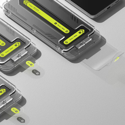 Pellicola protettiva per schermo Ringke Easy Slide per Samsung Galaxy A36 A366, vetro temperato, Full Glue, set da 2 pezzi