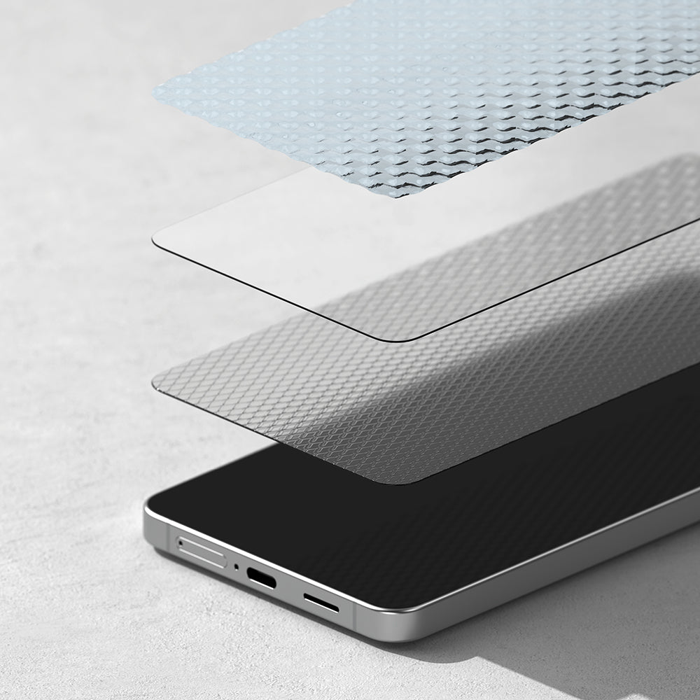 Pellicola protettiva Schermo Ringke Easy Slide per Samsung Galaxy S26 Plus, Vetro Temperato, Full Glue, Set 2 pezzi