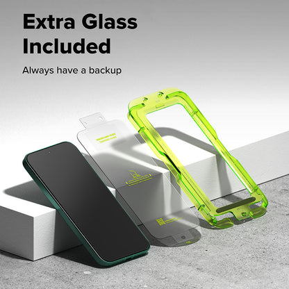 Pellicola protettiva per schermo Ringke Easy Slide per Xiaomi 17 Ultra, Vetro temperato, Full Glue, Set 2 pezzi