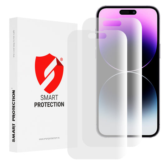 Pellicola protettiva per schermo Smart Protection Premium Classic per Apple iPhone 14 Pro Max, Plastica, Set da 2 pezzi