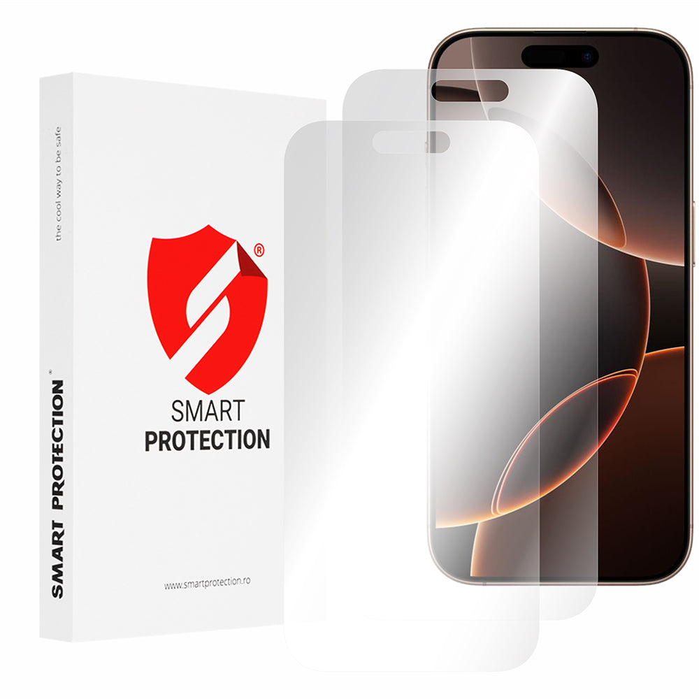 Pellicola protettiva per schermo Smart Protection Premium Classic per Apple iPhone 16 Pro Max, Plastica, Set da 2 pezzi