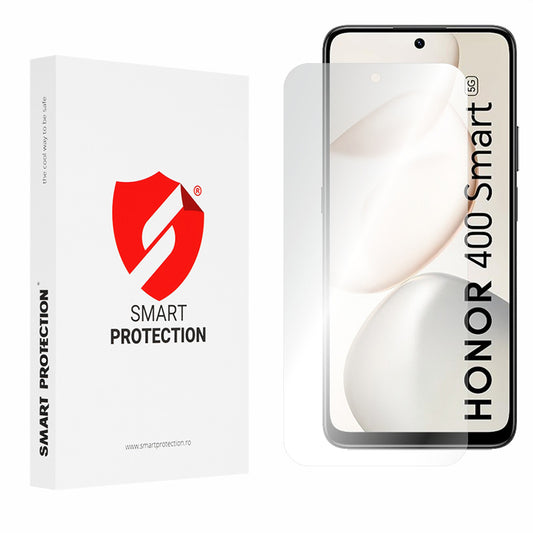 Pellicola protettiva per schermo Smart Protection Premium Classic per Honor 400 Smart 4G / X7d 4G, Plastica, Set da 2 pezzi