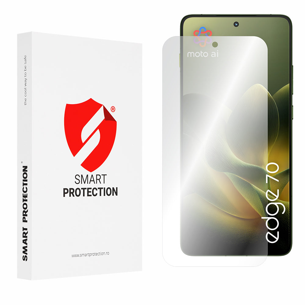 Pellicola protettiva Schermo Smart Protection Premium Classic per Motorola Edge 70, Plastica, Set 2 pezzi