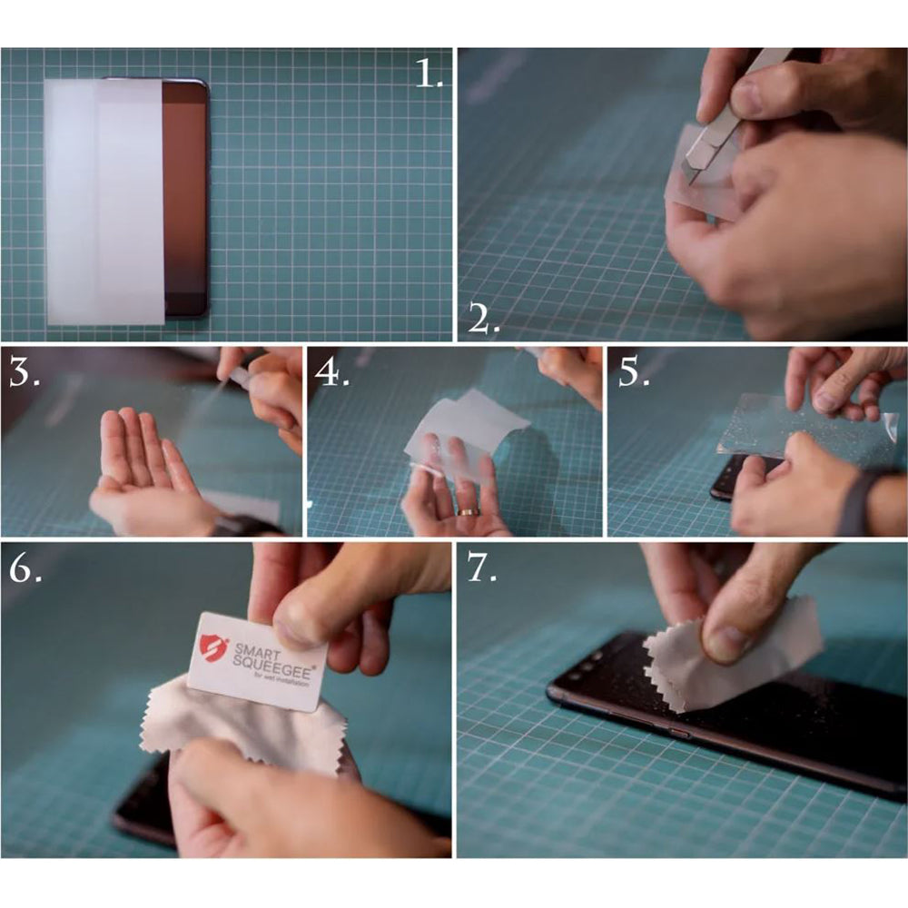 Pellicola protettiva Schermo Smart Protection Premium Classic per Motorola Moto G06 Power / G06, Plastica, Full Glue, Set 2 pezzi