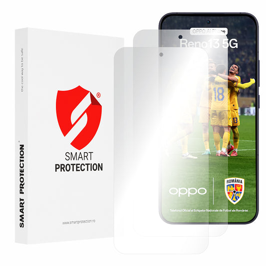 Pellicola protettiva per schermo Smart Protection Premium Classic per Oppo Reno13, plastica, set da 2 pezzi