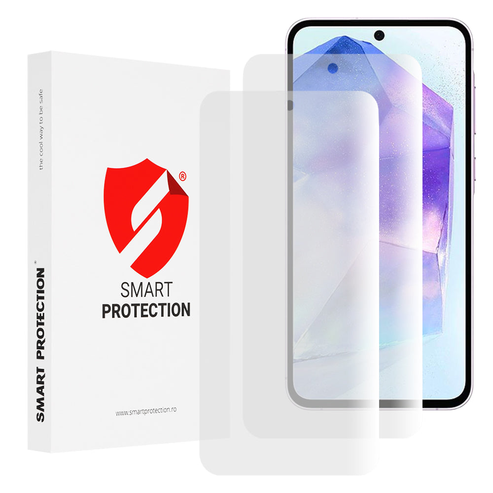 Pellicola protettiva per schermo Smart Protection Premium Classic per Samsung Galaxy M35 / A55 5G A556 / A35 5G A356, plastica, set da 2 pezzi