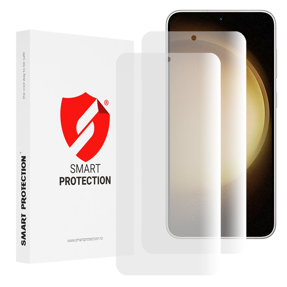 Pellicola protettiva per schermo Smart Protection Premium Classic per Samsung Galaxy S23+ S916, plastica, set da 2 pezzi