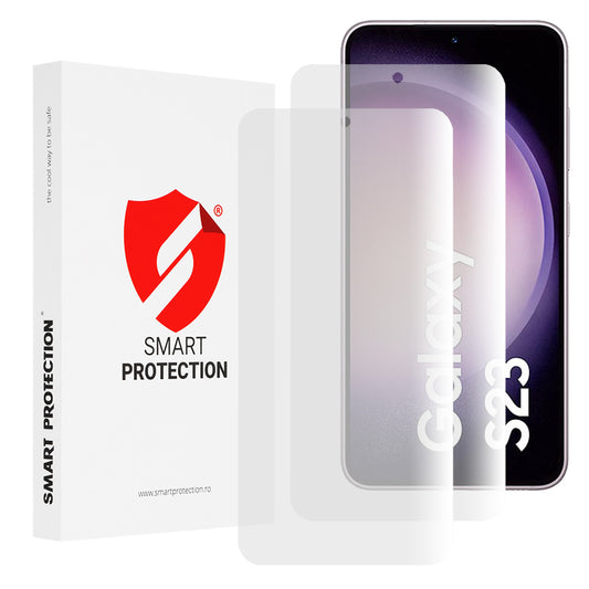 Pellicola protettiva per schermo Smart Protection Premium Classic per Samsung Galaxy S23 S911, plastica, set da 2 pezzi