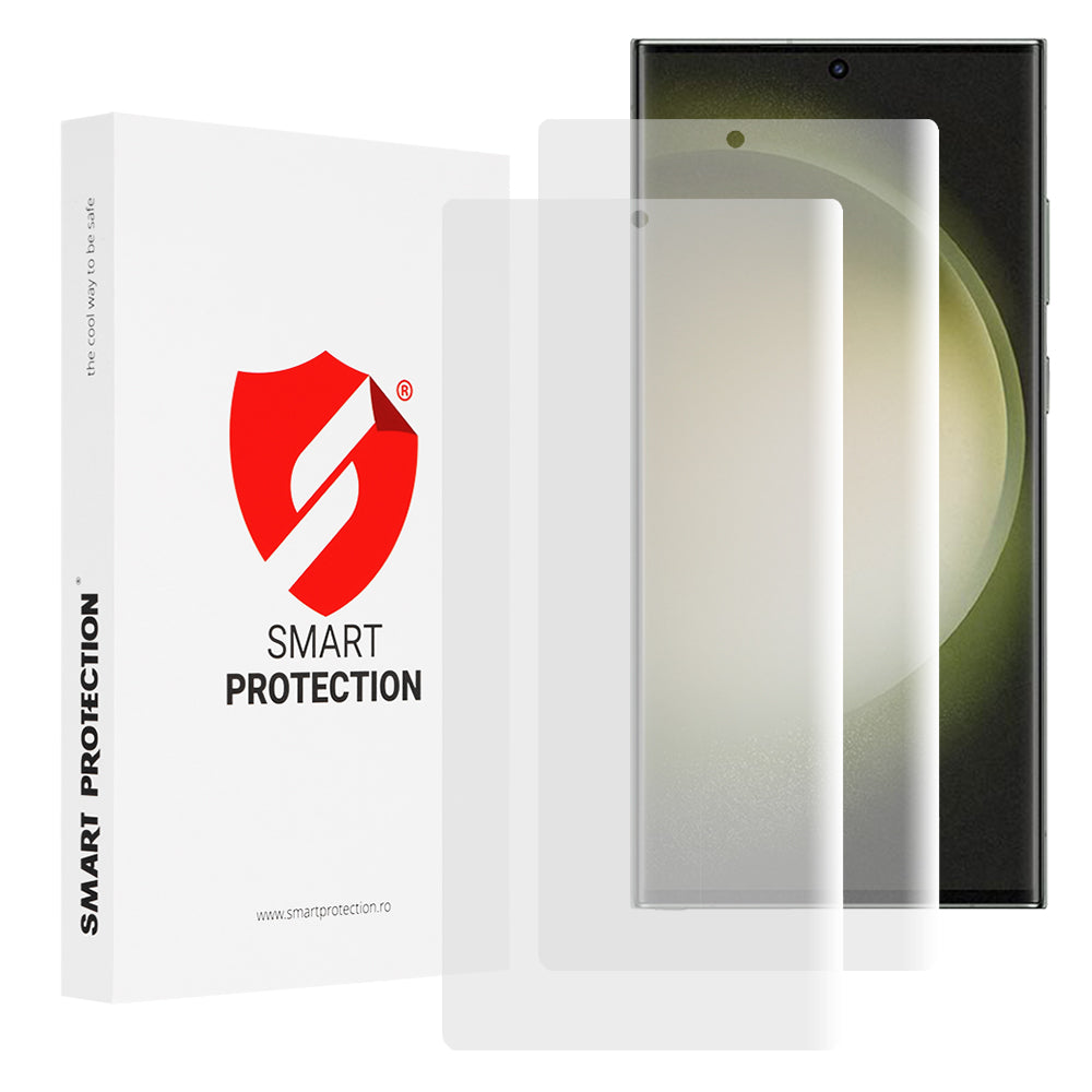 Pellicola protettiva per schermo Smart Protection Premium Classic per Samsung Galaxy S23 Ultra S918, plastica, set da 2 pezzi